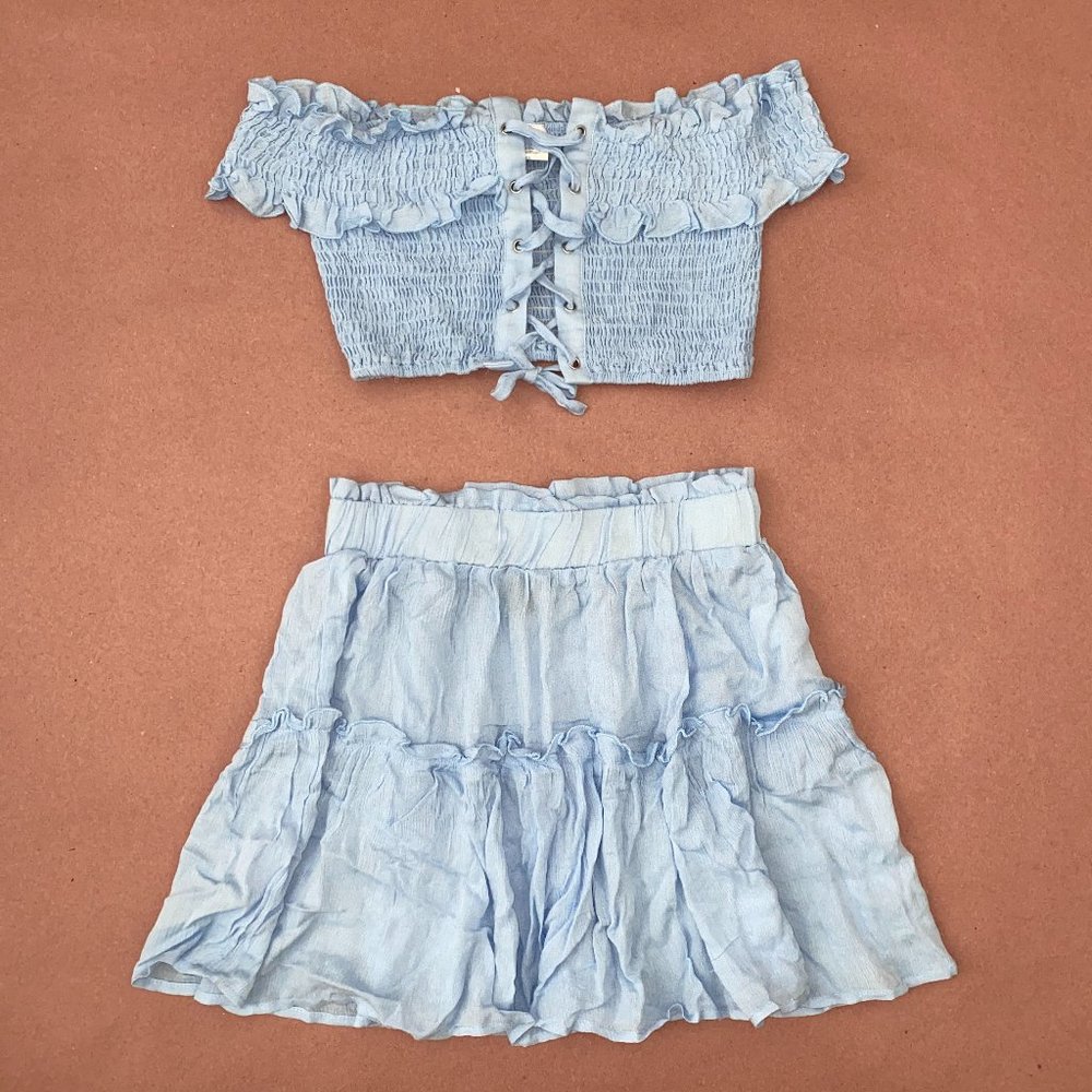 Baby Blue 2-Piece Set